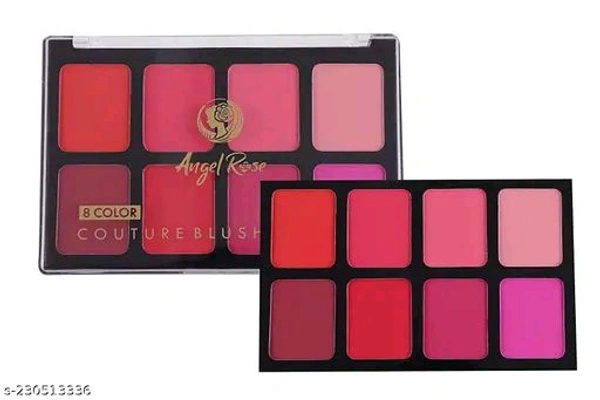 Angel Rose  Angelic Face & Rose Scent Couture Blush Palette 8 Colour No.Ar-0197 - 15 GM, 03