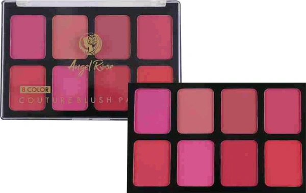 Angel Rose  Angelic Face & Rose Scent Couture Blush Palette 8 Colour No.Ar-0197 - 15 GM, 04