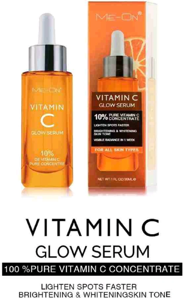Me-on Vitamin C Glow Serum 10% Pure Vitamin C Concentrate No Fs01 - 30 Ml