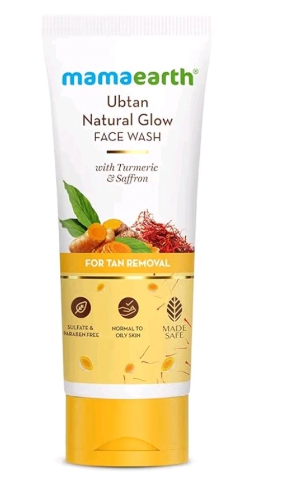 Mamaearth Ubtan Natural Glow Face Wash 