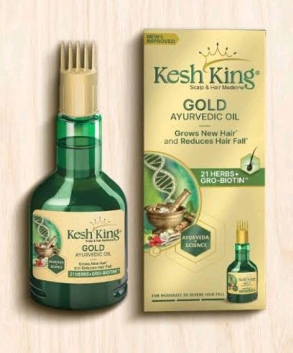 Kesh King Gold Ayurvedic Hair Oil 