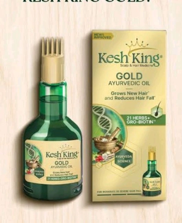 Kesh King Gold Ayurvedic Hair Oil 