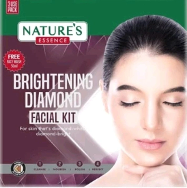 Nature's Brightening Diamond Facial Kit 