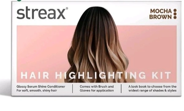 Streax Hair Highlighting Kit Mocha Brown 