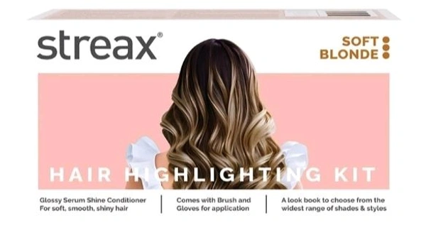 Streax Hair Highlighting Kit Soft Blonde
