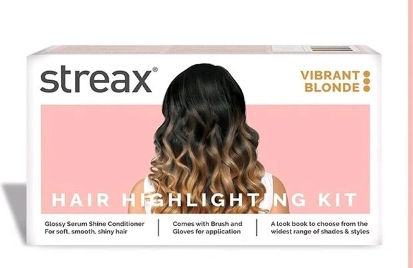Vibrant Blonde Hair Hilighting Kit Vibrant Blonde 