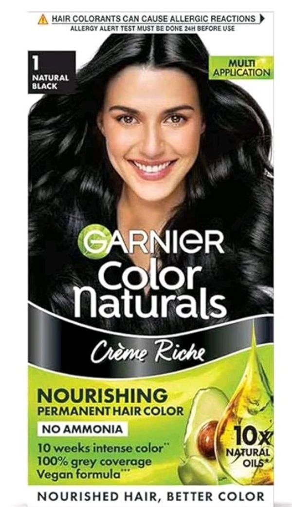 Garnier Colour Natural Cream Rich Natural Black 