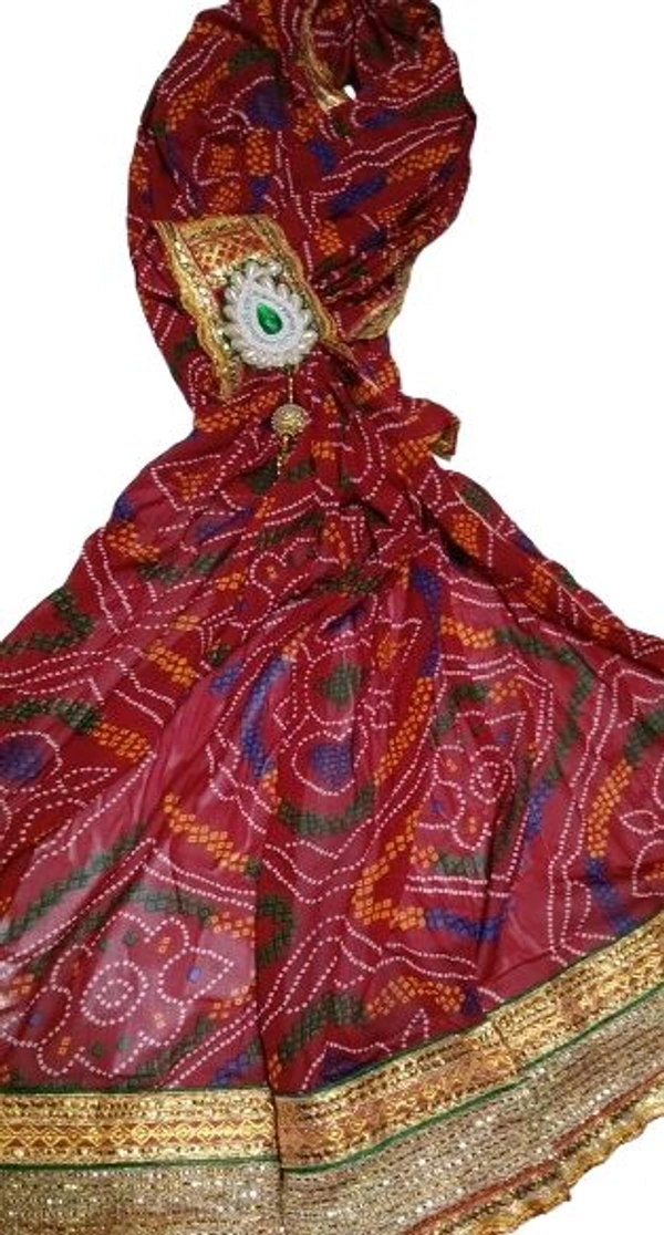 Marwadi Dupatta - full size, multi colour