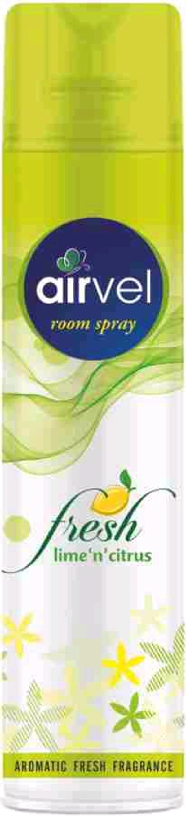 Airvel Room Spray Fresh Lime,n Citrus  - 217 Ml
