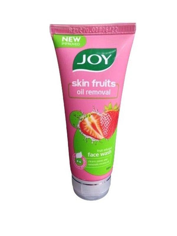 Joy Skin Fruits Oil Removal Fruit Infused Face Wash  - 50 Ml