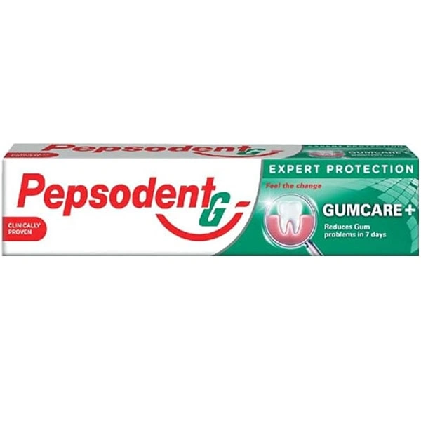 Pepsodent Clinically Proven Expert Protection Gumcare Reduces Gum Problems In 7 Day - 2 Tubes X 140 GM
