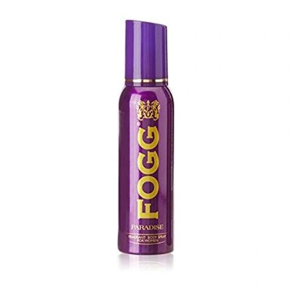 Fogg Paradise Fragrant Body Spray For Women - Purple, 120 GM