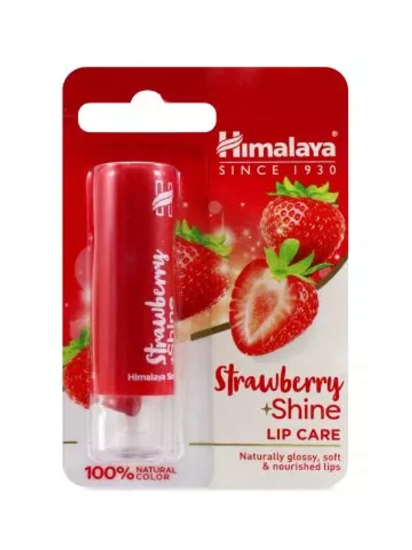 Himalaya Lip Balm Strawberry - 4.5g, Strawberry