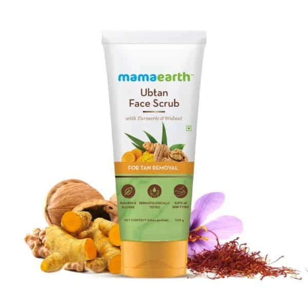 Mamaearth Ubtan Face Scrub - 100 GM