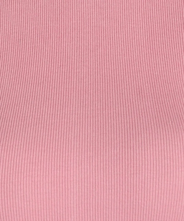 Womens Tank Top High Neck Cotton Top Stylish Women Top - Pink, L