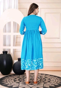 Women Floral Print Viscose Rayon Straight Kurta (Pink) - Scooter, L