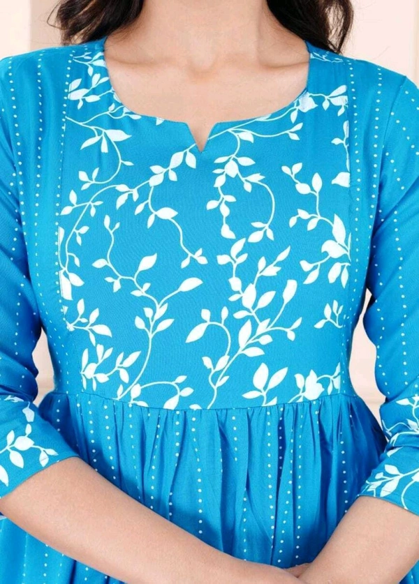 Women Floral Print Viscose Rayon Straight Kurta (Pink) - Scooter, 4XL