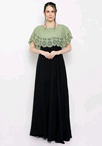 Women's Crepe Solid Sleeveless Full Length Gown - Schist, XL