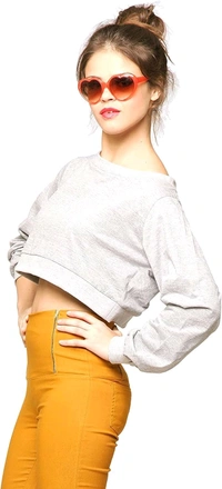 Casual Regular Sleeves Solid Women Black Top - Ebb, S