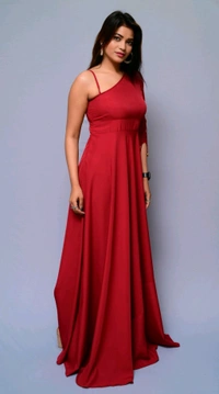 Women Fit and Flare Maroon Dress
- Maroon, 3XL