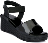 Women Wedges Sandal (Black, 6)
- Black, 8