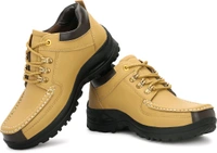 Outdoor Climber Stylish Lace Up
Outdoors For Men (Grey, 6) - Beige, IND-10