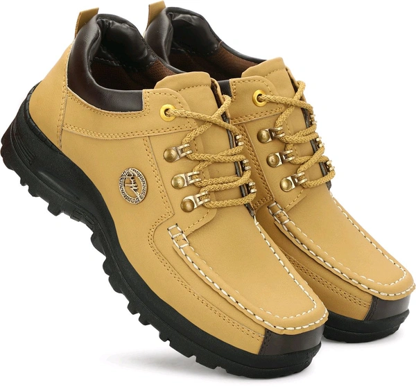 Outdoor Climber Stylish Lace Up
Outdoors For Men (Grey, 6) - Beige, IND-10