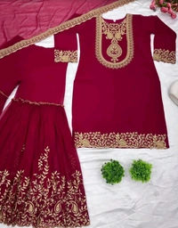 Amazing Yellow Color Faux Georgette With Embroidery Sequence Thread Work Salwar Suit
- Siren, XXL