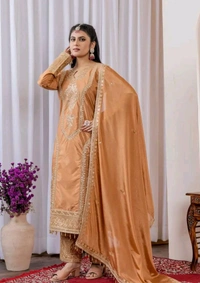 Heavy Chinon Silk kurti Eith Embroidered salwar And Dupatta Set
- Cape Palliser, L