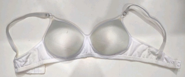 Pack of 2 Women T-Shirt Lightly Padded Bra (Multicolor) - White, 30B