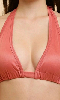 Women Two Piece Cuba Swimwear Bikini Set - Japonica, L