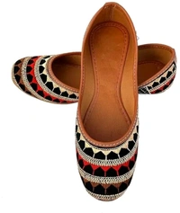 Jutis For Women Multicolor - Russet, IND-4