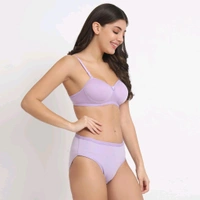 Women' s Premium Lightly Padded Bra Panty Set Pack of 3
- Prelude, 32B