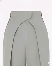 Women Loose Fit Beige Lycra Blend Trousers
- M, Light Grey