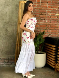 Beautiful Black Bodycon Maxi Dress for Women | Shoulder Strap Sheer Panel Evening Gown | Party & Cocktail Wear - XL, Ecru White