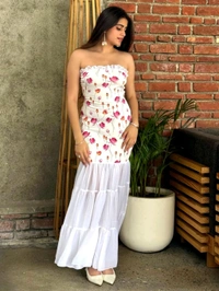 Beautiful Black Bodycon Maxi Dress for Women | Shoulder Strap Sheer Panel Evening Gown | Party & Cocktail Wear - S, Ecru White