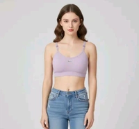 Combo of 2 Women’s Stylish Double Strap Bra | Seamless Padded Slip-On | Soft Stretchable Fabric | Daily Wear (ANY COLOUR SEND)
- 30A, Rose Fog