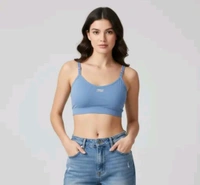 Combo of 2 Women’s Stylish Double Strap Bra | Seamless Padded Slip-On | Soft Stretchable Fabric | Daily Wear (ANY COLOUR SEND)
- 34B, Hoki