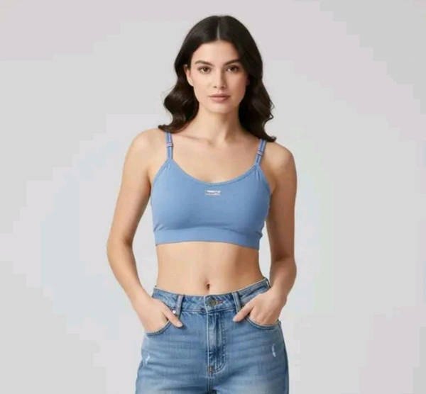 Combo of 2 Women’s Stylish Double Strap Bra | Seamless Padded Slip-On | Soft Stretchable Fabric | Daily Wear (ANY COLOUR SEND)
- 34B, Hoki