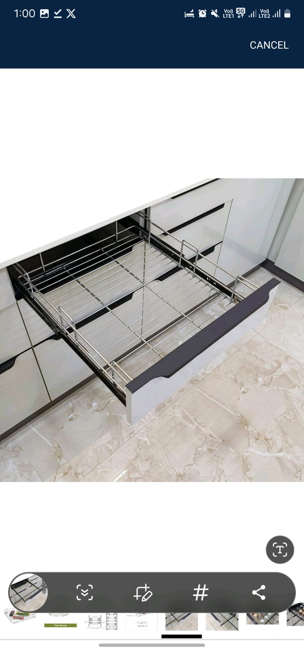 CRAFTISTA®️ 5mm Plain Wire Basket - 4", 14x20