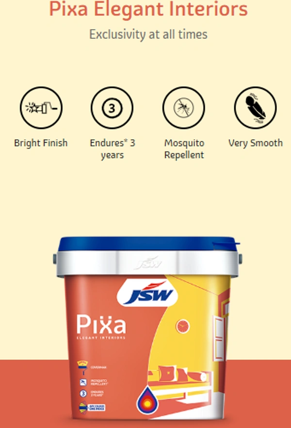 Pixa Elegant Interiors Silk - 4L