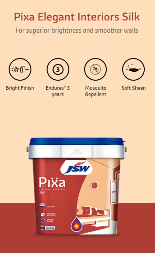 Pixa Elegant Interiors Silk - 4L