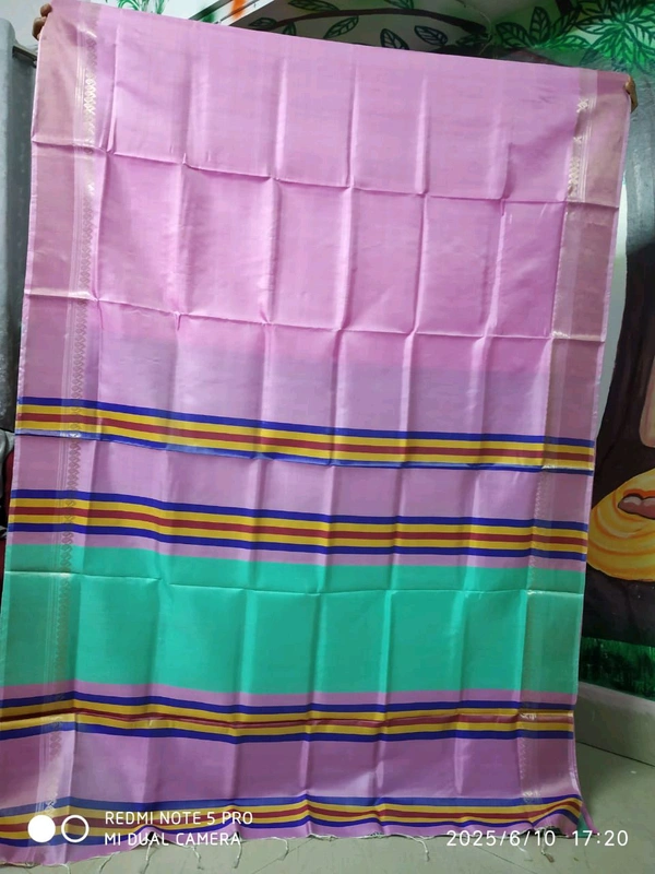 Biahnupuri Patta Saree