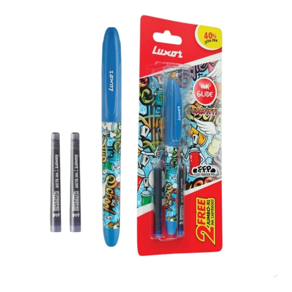 Luxor Ink Glide Grafitti Fountain Pen