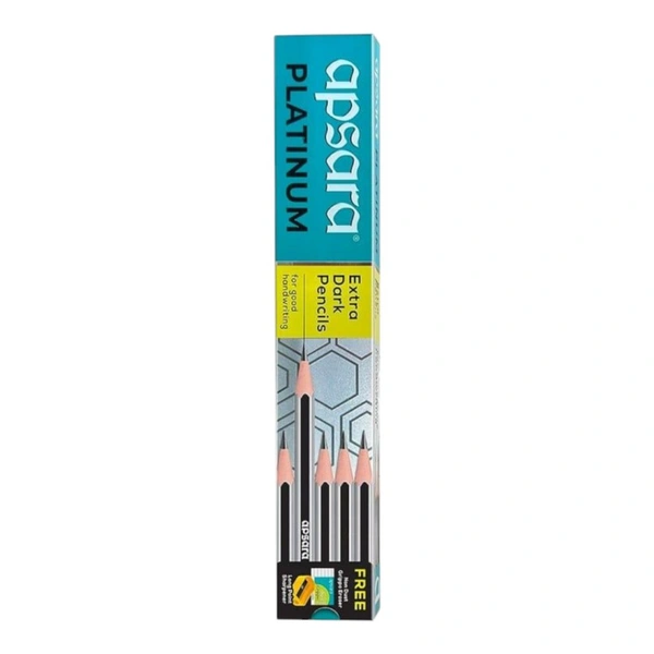 Apsara Platinum Extra Dark Pencils Set Of 10