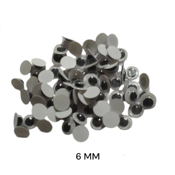 Googly Eyes 6 MM (30 Pcs)