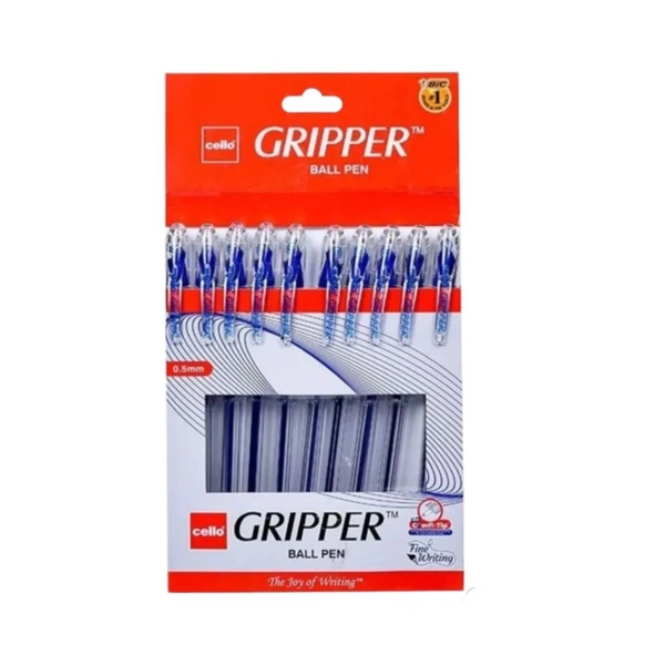 Cello Gripper Ball Pen - Blue