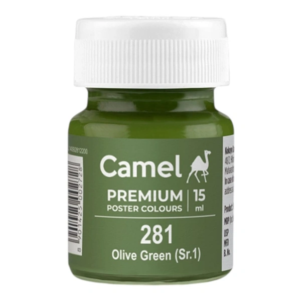 Camel Poster Colour 15 ml. Olive Green (281)