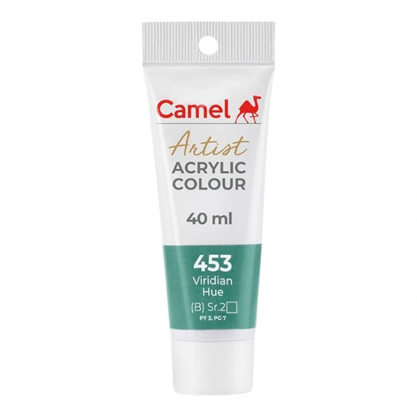 Camel Artist Acrylic Colour 40 ml Viridian Hue (453)