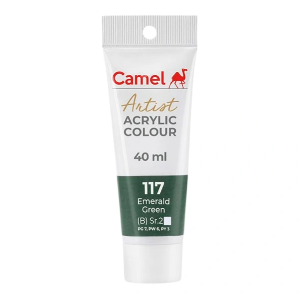 Camel Artist Acrylic Colour 40 ml Emerald Green
